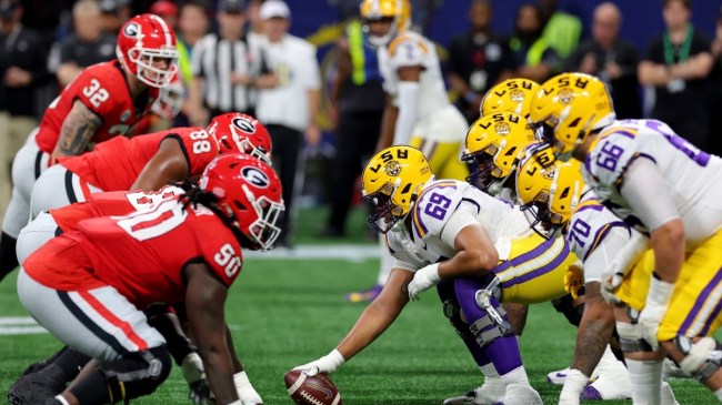 LSU Made The Most Braindead Play Of The Year Against Georgia