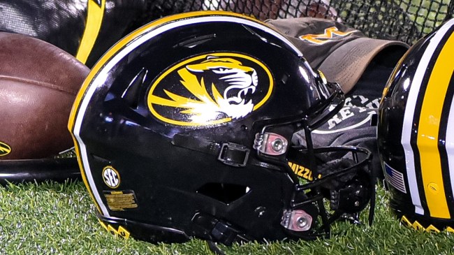University of Missouri Tigers helmet